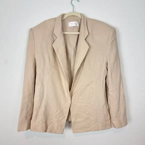 Bronx and Branco Capri Blazer in Beige Size Medium
